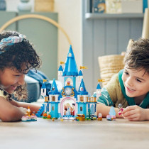 LEGO Disney Princess Cinderella and Prince Charming's Castle 43206