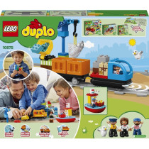 LEGO Duplo Cargo Train 10875 Battery-Operated Building Blocks Set, Best Engineering And Stem Toy For Toddlers (105 Pieces)