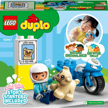 LEGO Duplo Town Police Motorcycle 10967