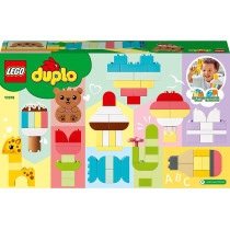 LEGO Duplo Creative Building Time 10978 Colorful Construction Toy For Preschoolers Aged 18 Months And Up (120 Pieces)