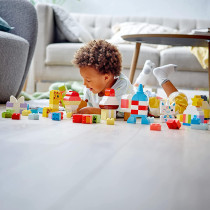 LEGO Duplo Creative Building Time 10978 Colorful Construction Toy For Preschoolers Aged 18 Months And Up (120 Pieces)
