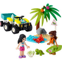 LEGO Friends Turtle Protection Vehicle 41697 Rescue Building Kit  Marine Toy Birthday Gift Grows Imaginations  For Kids Aged 6+ (90 Pieces)