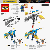 LEGO Ninjago Jay'S Thunder Dragon Evo 71760 Playset Featuring A Posable Dragon Toy, Ninjago Jay And A Snake Toy  Building Kit For Kids Aged 6+ (140 Pieces)