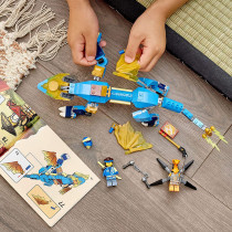 LEGO Ninjago Jay'S Thunder Dragon Evo 71760 Playset Featuring A Posable Dragon Toy, Ninjago Jay And A Snake Toy  Building Kit For Kids Aged 6+ (140 Pieces)