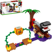 LEGO Super Mario Chain Chomp Jungle Encounter Expansion Set 71381 Building Kit  Collectible Toy For Creative Kids (160 Pieces)