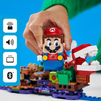 LEGO Super Mario Piranha Plant Puzzling Challenge Expansion Set 71382 Building Kit  Unique Toy For Creative Kids (267 Pieces)