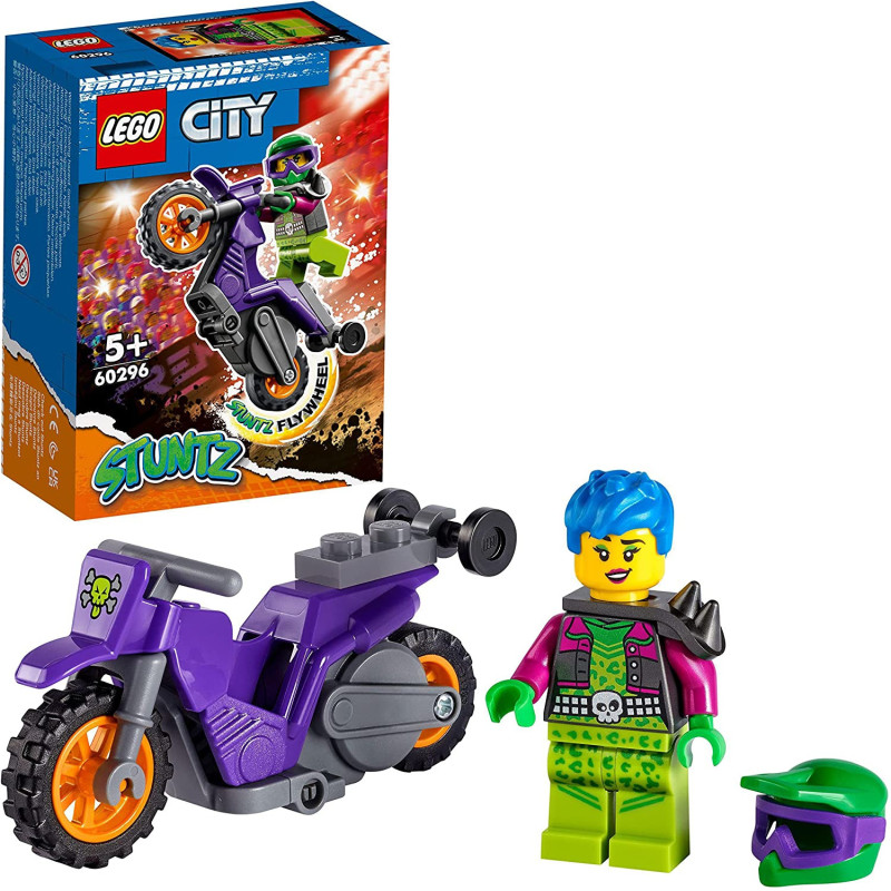 LEGO City Bike Stuntz Flywheel for 5+ years old 60296, Multicolor, 6332521