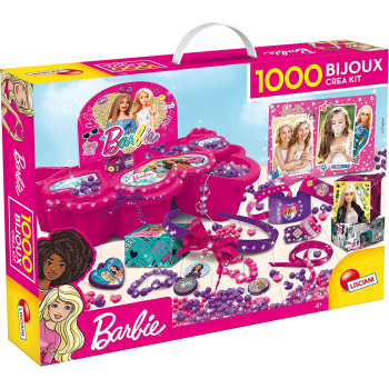 Lisciani- Barbie 1000 Bijoux, 76901, Multicolour