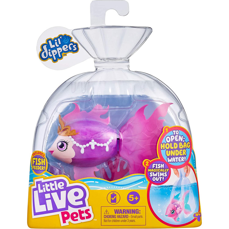 Little Live Pets Lil' Dippers - Water Activated Unboxing - Seaqueen