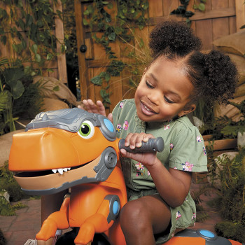 Little Tikes Chompin' Dino Trike, Interactive Dinosaur Ride-On Toy For Ages 3+, Multicolor