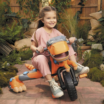 Little Tikes Chompin' Dino Trike, Interactive Dinosaur Ride-On Toy For Ages 3+, Multicolor