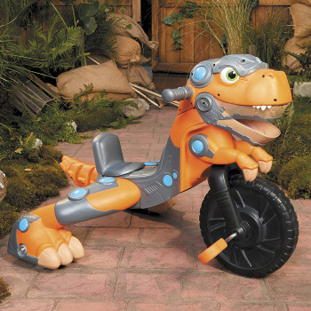 Little Tikes Chompin' Dino Trike, Interactive Dinosaur Ride-On Toy For Ages 3+, Multicolor
