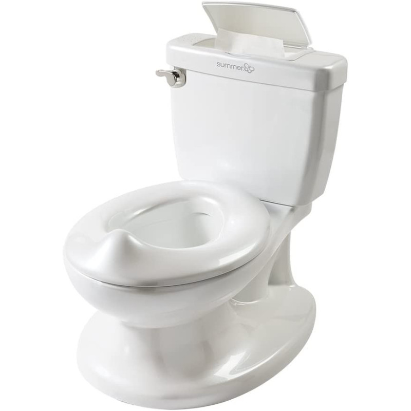 Summer My Size Potty, White - Realistic Potty Training Toilet Looks And Feels Like An Adult Toilet - Easy To Empty And Clean
