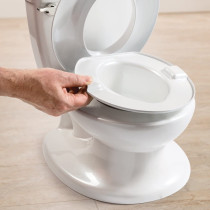 Summer My Size Potty, White - Realistic Potty Training Toilet Looks And Feels Like An Adult Toilet - Easy To Empty And Clean