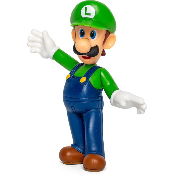 Super Mario Mario, Luigi, Princess Peach, Yoshi & Toad Exclusive 2.5-Inch Mini Figure 5-Pack