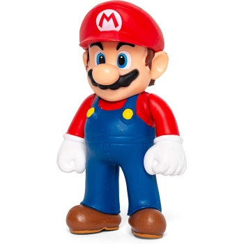 Super Mario Mario, Luigi, Princess Peach, Yoshi & Toad Exclusive 2.5-Inch Mini Figure 5-Pack