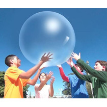 Super Wubble Ball W/Pump Blue Green for Children , Green ,80890