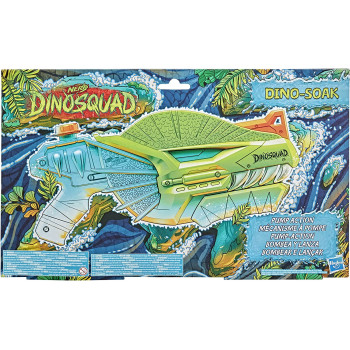 Nerf Supersoaker Nerf Dinosquad Dino-Soak Water Blaster - Pump-Action Soakage For Outdoor Summer Water Games, F0496
