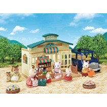 Sylvanian Families 5315 Grocery Market Collectable, Multicolor, 30