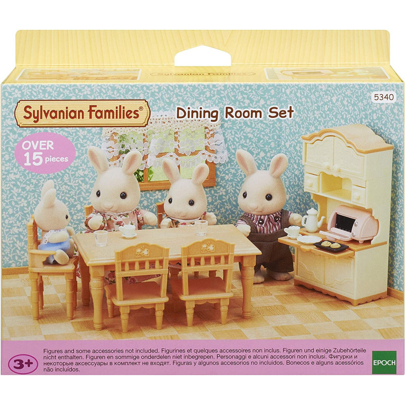 Sylvanian Families 5340 Dining Room Set, Multicolor