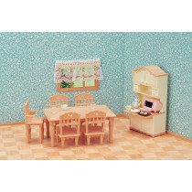 Sylvanian Families 5340 Dining Room Set, Multicolor