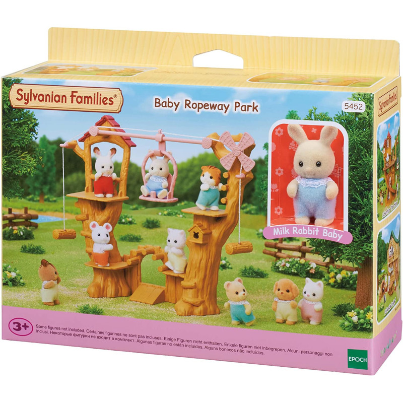 Sylvanian Families Babies Ropeway Park Playset, Multicolor