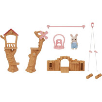 Sylvanian Families Babies Ropeway Park Playset, Multicolor