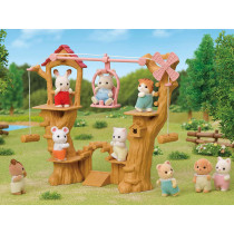Sylvanian Families Babies Ropeway Park Playset, Multicolor