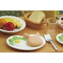 Sylvanian Families Breakfast Playset for Kids, Multicolor