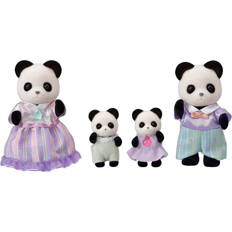 Sylvanian Families Pookie Panda Family Toys