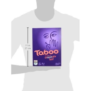 Hasbro Taboo Board Game, Guessing Game for Families and Kids Ages 13 and up, Party Game for 4 or More Players