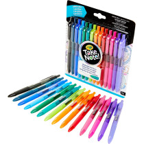 CRAYOLA Take Note! Washable Gel Pens 14 Ct