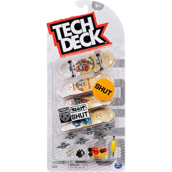 Tech Deck -- 96mm Fingerboards -- 4-Pack (Styles Vary), Kids Christmas Toy Gifts for Boys and Girls Ages 6 and up