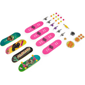 Tech Deck -- 96mm Fingerboards -- 4-Pack (Styles Vary), Kids Christmas Toy Gifts for Boys and Girls Ages 6 and up