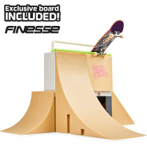 Tech Deck, Competition Wall X-Connect Park Creator, Customisable and Buildable Ramp Set with Exclusive Fingerboard, Kids Toy for Boys and Girls Ages 6 and up