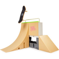 Tech Deck, Competition Wall X-Connect Park Creator, Customisable and Buildable Ramp Set with Exclusive Fingerboard, Kids Toy for Boys and Girls Ages 6 and up