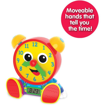The Learning Journey Telly Jr. Teaching Time Clock (Primary)