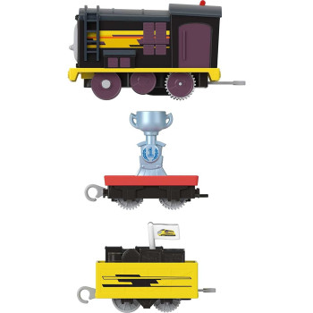 Thomas & Friends Deliver The Win Diesel Motorized Battery-Powered Toy Train Engine for Preschool Kids Ages 3 Years and Older