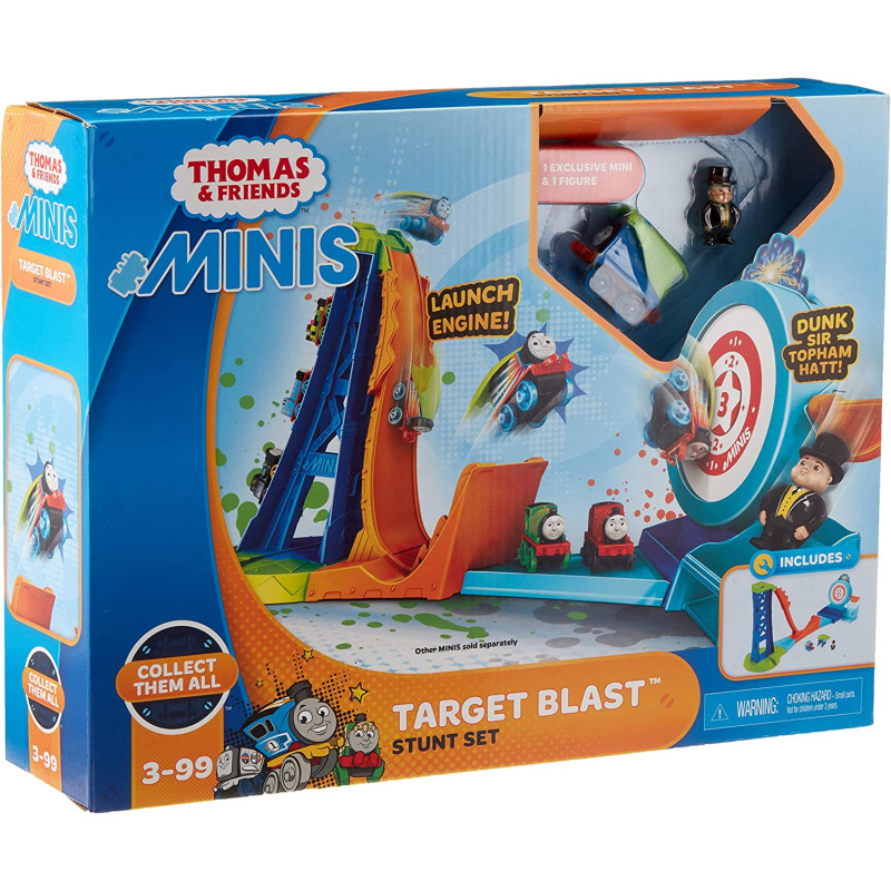 Thomas & Friends GBB21 Minis Target Blast Stunt, Set Dunk Tank, Multicolour