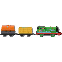 Thomas & Friends Percy and Troublesome Truck, battery-powered motorized toy train for preschool kids ages 3 years and up [Amazon Exclusive]