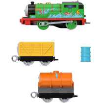 Thomas & Friends Percy and Troublesome Truck, battery-powered motorized toy train for preschool kids ages 3 years and up [Amazon Exclusive]