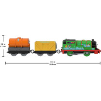 Thomas & Friends Percy and Troublesome Truck, battery-powered motorized toy train for preschool kids ages 3 years and up [Amazon Exclusive]