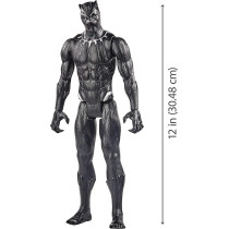 Titan Hero Series Black Panther Action Figure, 30 Cm Toy, Inspired by Marvel Universe, For Children Aged From 4 Years