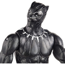 Titan Hero Series Black Panther Action Figure, 30 Cm Toy, Inspired by Marvel Universe, For Children Aged From 4 Years