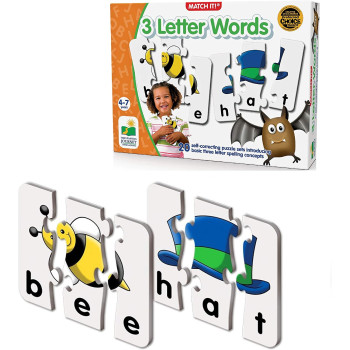 The Learning Journey Match It 3 Letter Words - 116456
