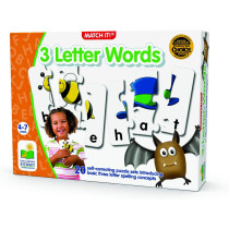 The Learning Journey Match It 3 Letter Words - 116456