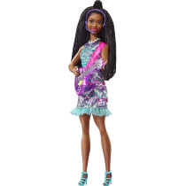 Barbie Music Brooklyn Feature Doll English Speaking, Gift For 3 To 7 Year Olds Gyj22, Multi Colour