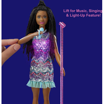 Barbie Music Brooklyn Feature Doll English Speaking, Gift For 3 To 7 Year Olds Gyj22, Multi Colour