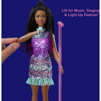 Barbie Music Brooklyn Feature Doll English Speaking, Gift For 3 To 7 Year Olds Gyj22, Multi Colour