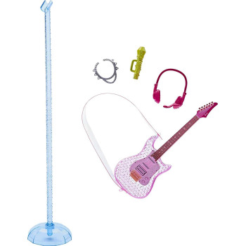 Barbie Music Malibu Feature Doll English Speaking, Gift for 3 to 7 Year Olds GYJ21, Multi colour